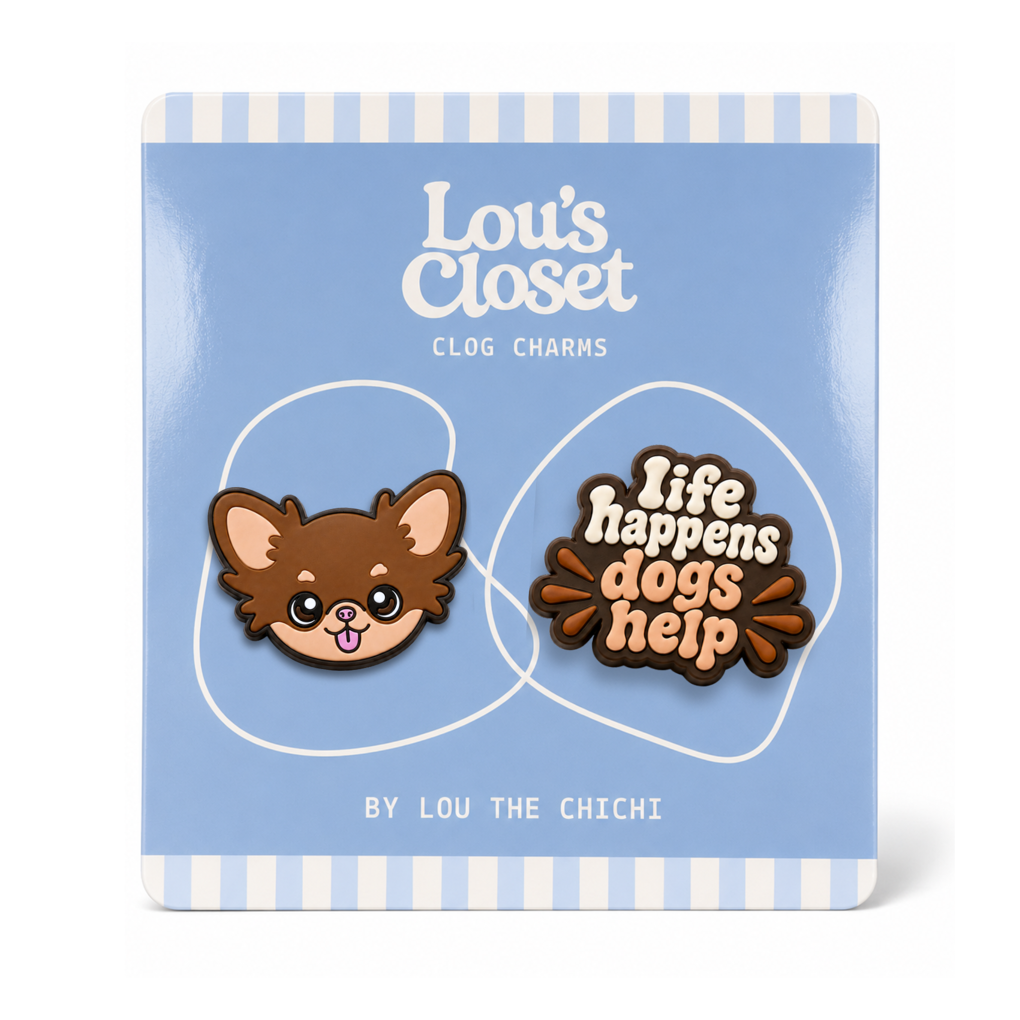 Lou the Chichi Clog Charms