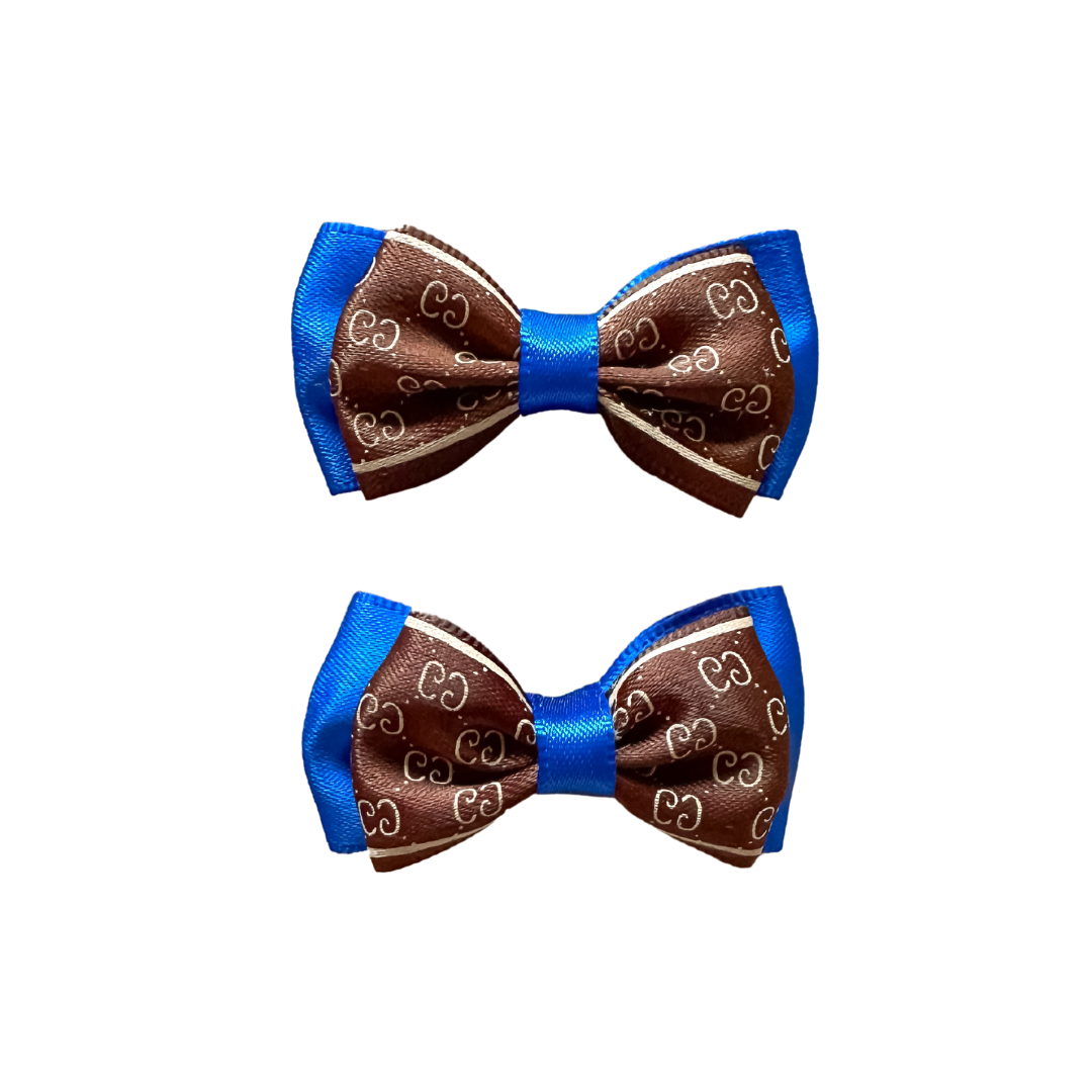 Clip-On Double Mini Bows
