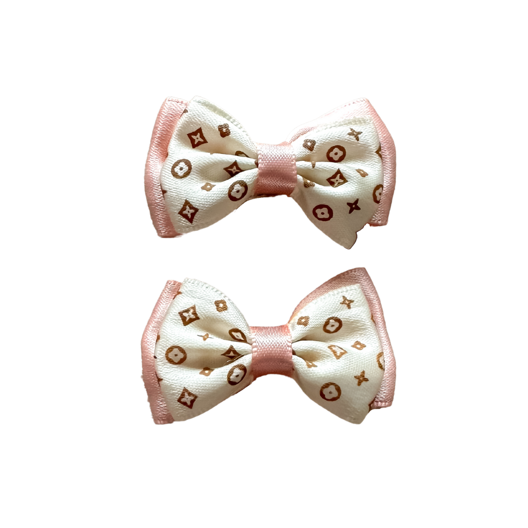 Clip-On Double Mini Bows