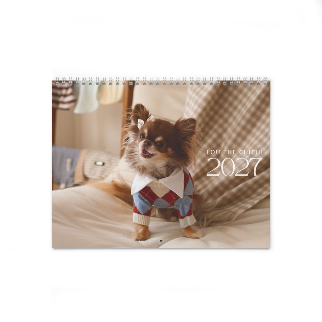 Lou the Chichi's 2027 Calendar (Pre-order)