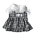 Ruffles Set - Dress, Polo, Hat