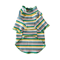 T-shirt rayé - Vert