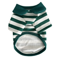 Striped Polo - Green