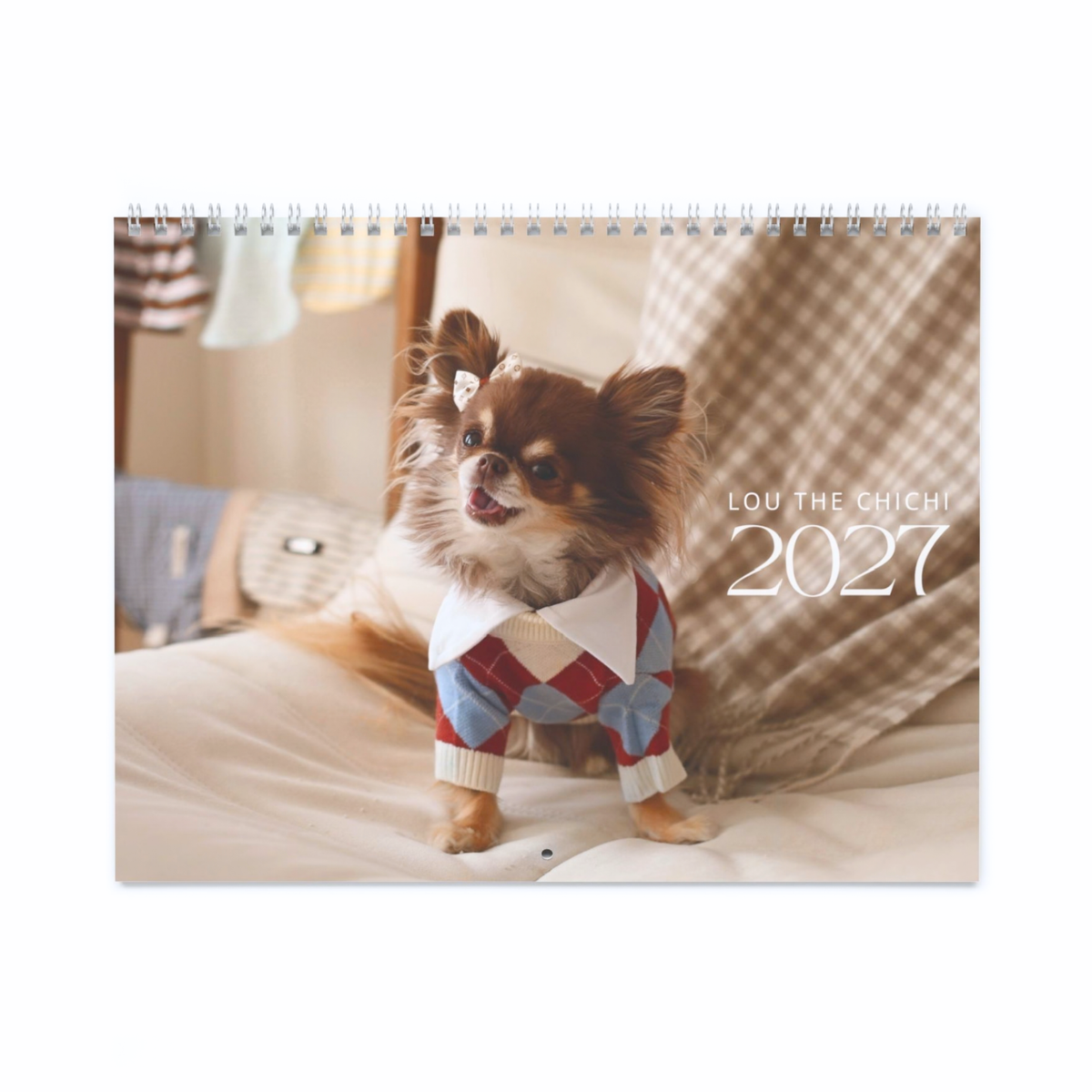 Lou the Chichi's 2027 Calendar (Pre-order)