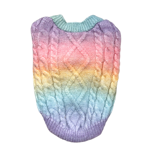 Multi Colored Knit Cardigan