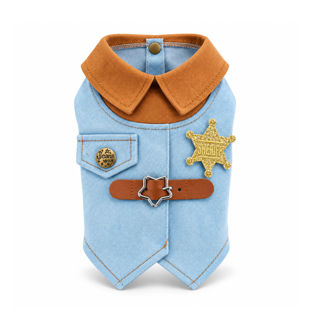 Wild West Denim Vest