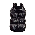 Black Sleeveless Puffer (with fuzzy lining)
