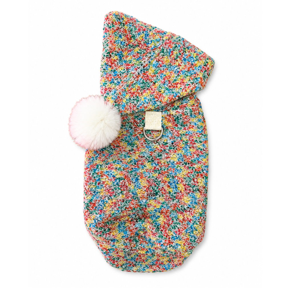Confetti Pompom Vest