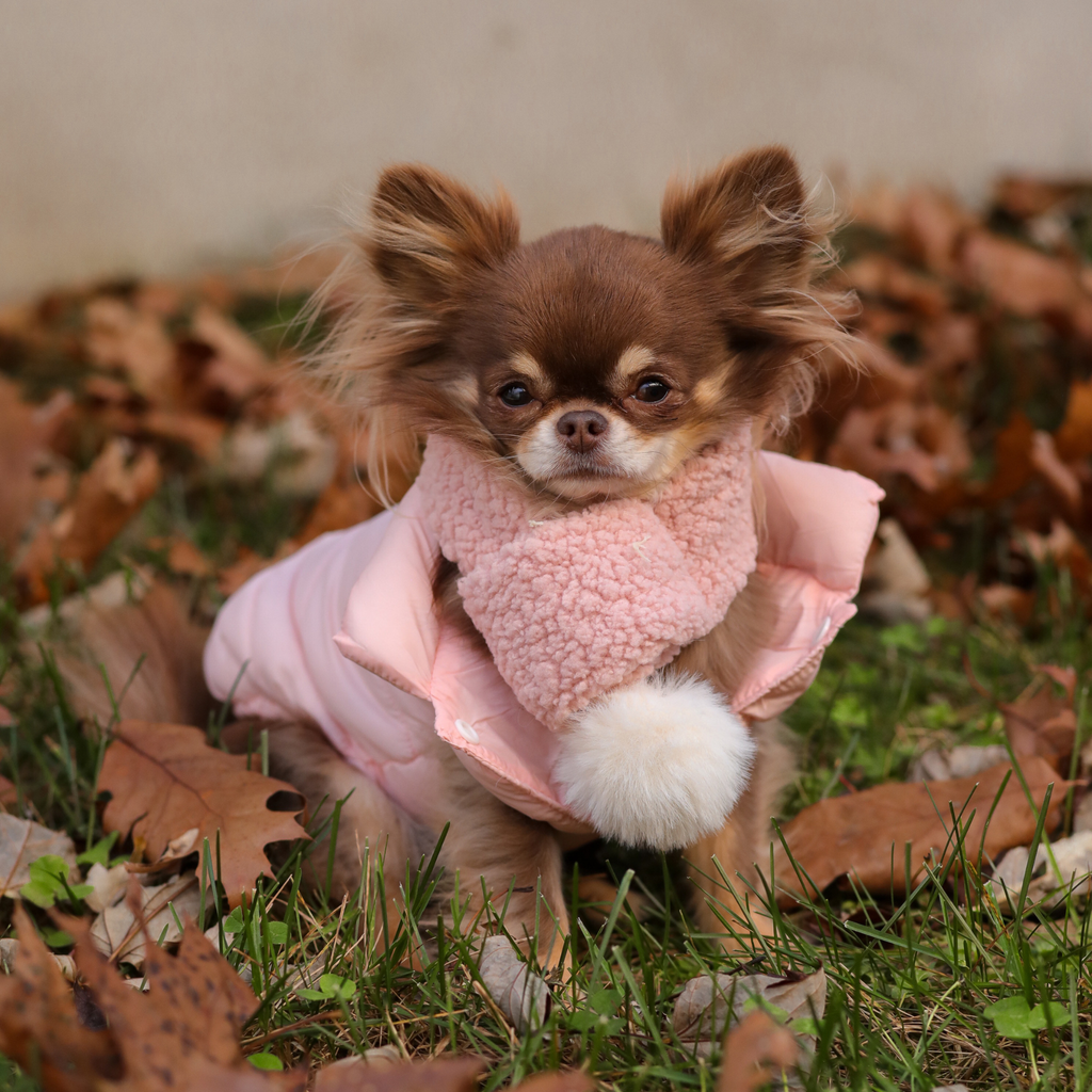 Doudoune sans manches - Rose