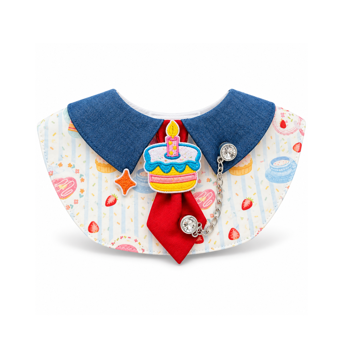 Birthday Cake Celebration Bib