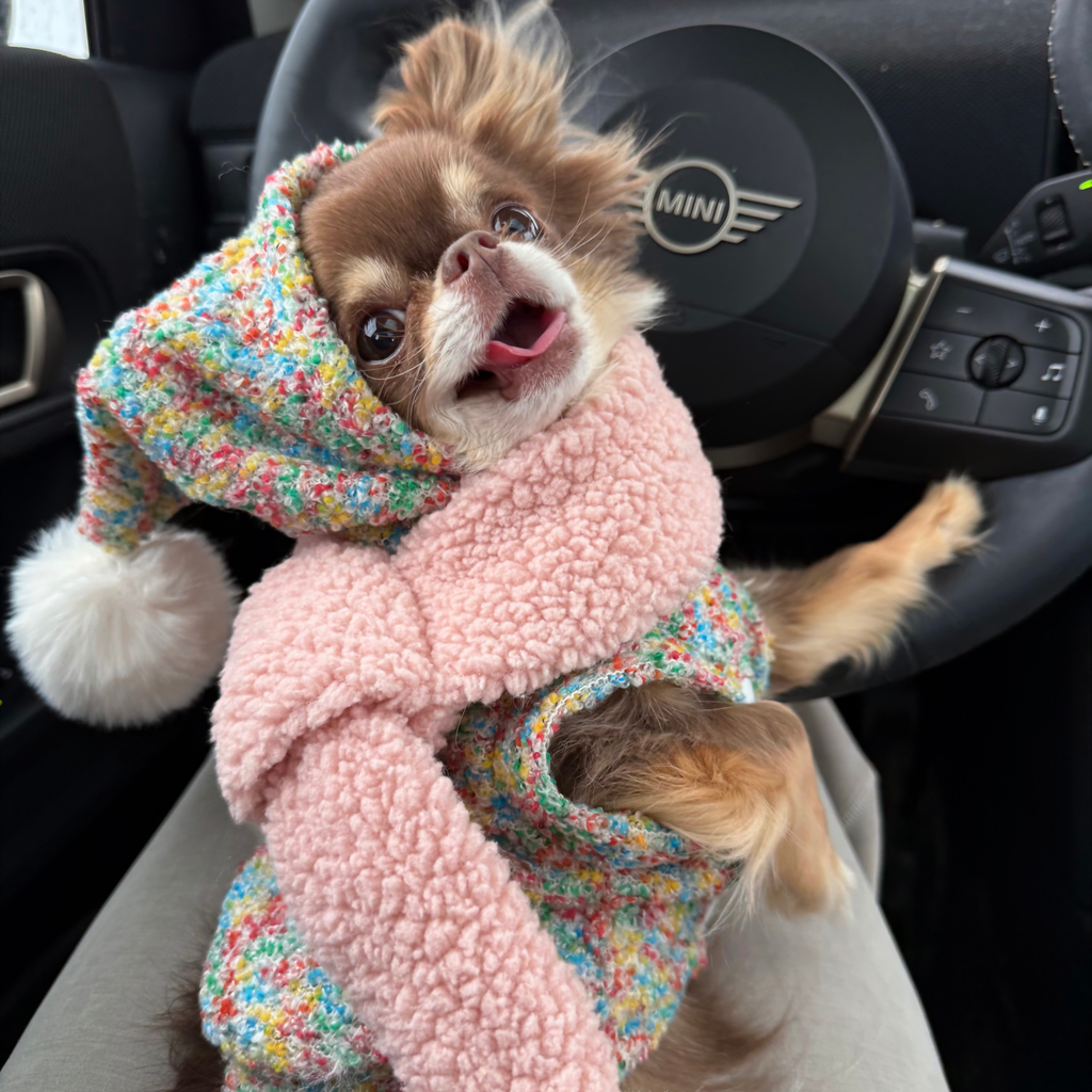 Confetti Pompom Vest