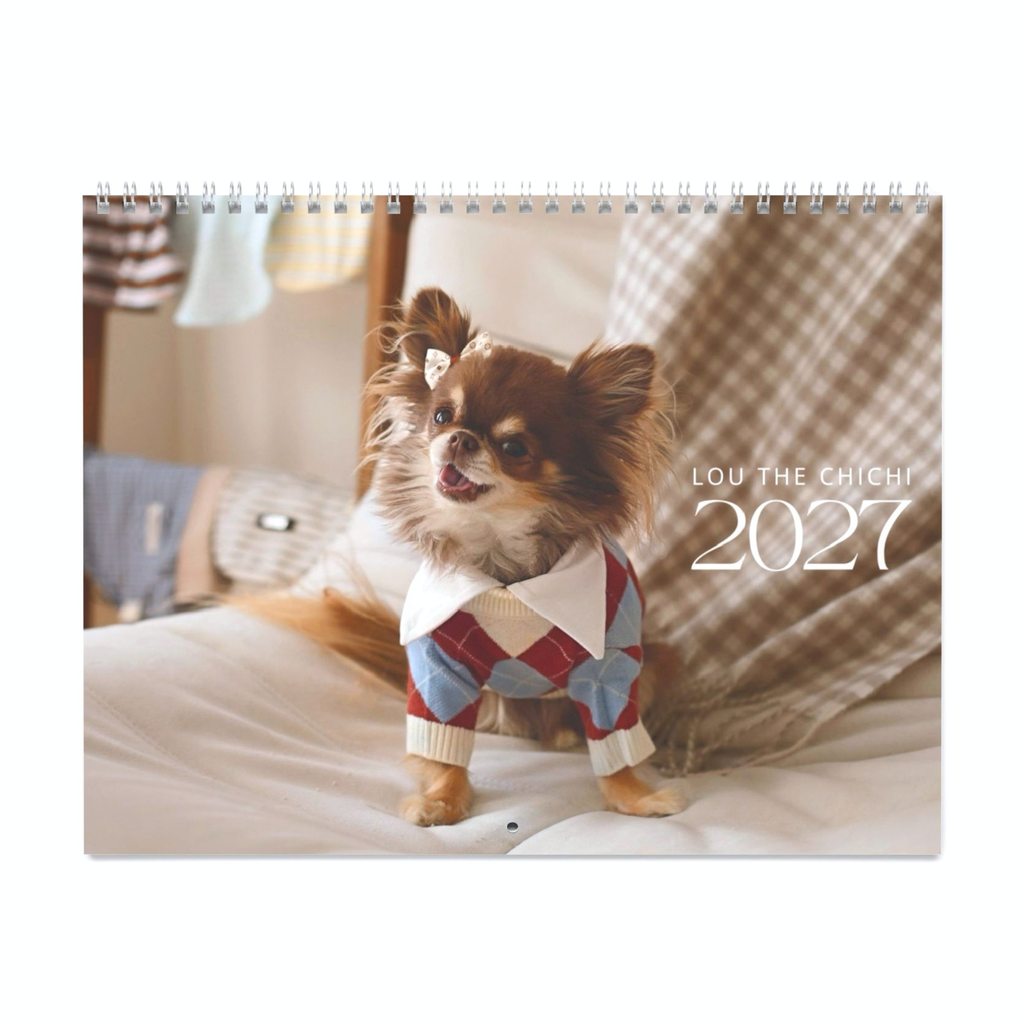 Calendrier 2027 Lou the Chichi