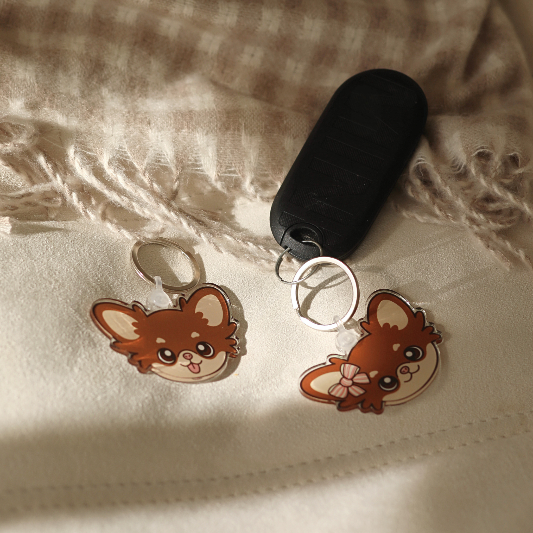Acrylic Keychain - Lou the Chichi Smile