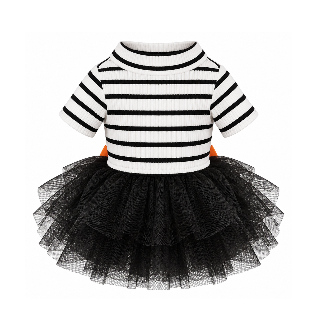 Spooky Stripes Tutu Dress