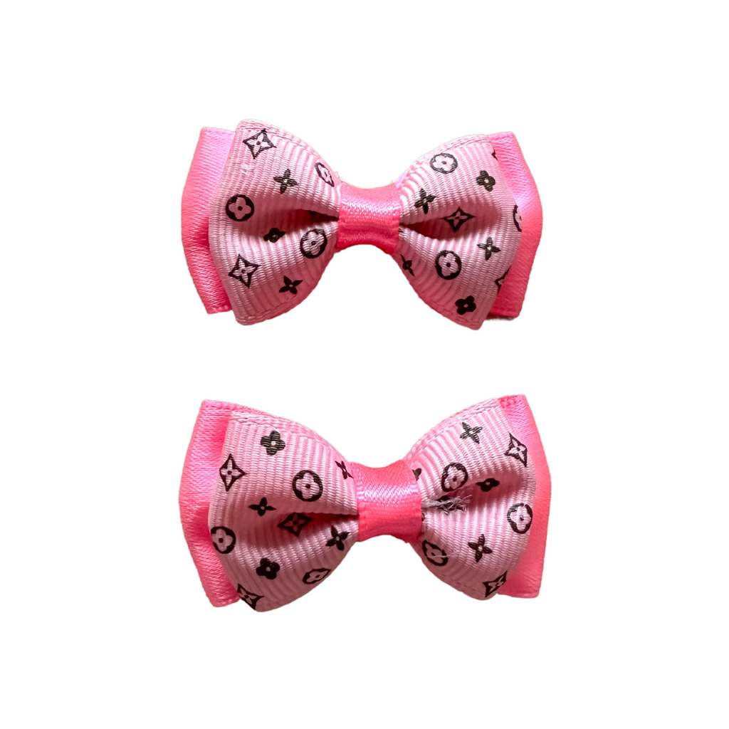 Clip-On Double Mini Bows
