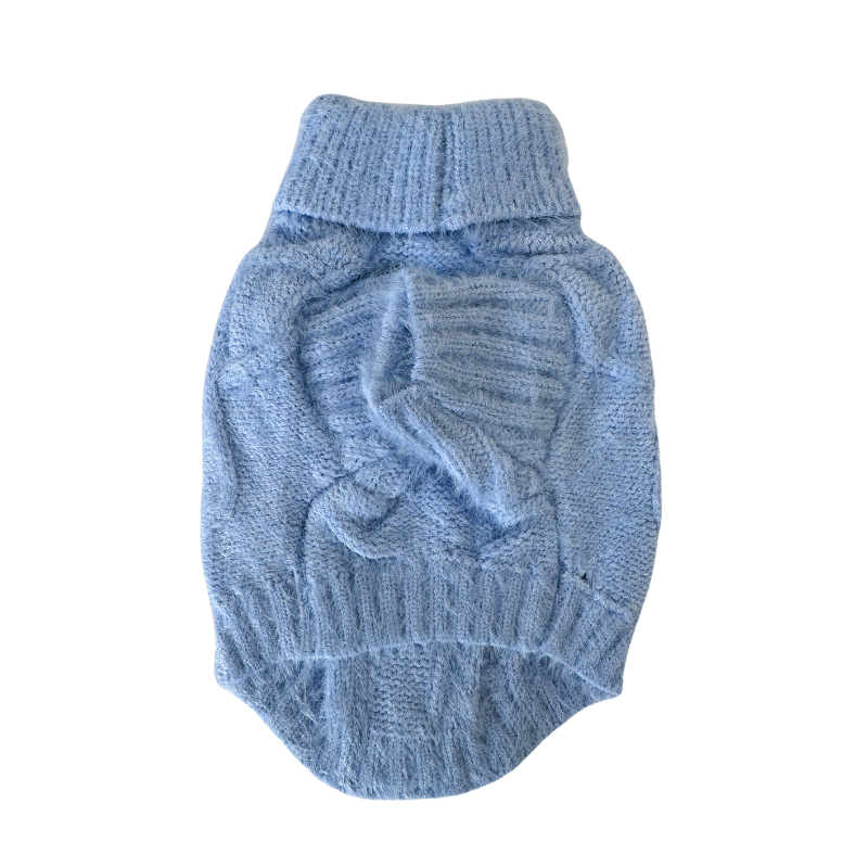 Blue Soft Knit Shirt